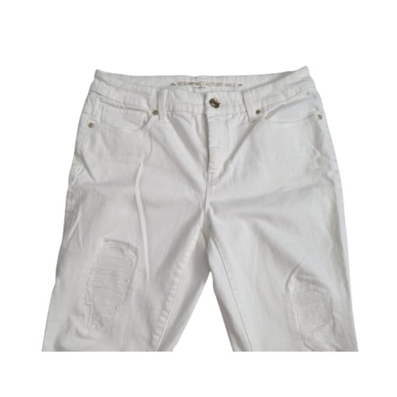 Chico's the So Slimming Girlfriend Ankle Jeans 00 XS/2 - Picture 3 of 9